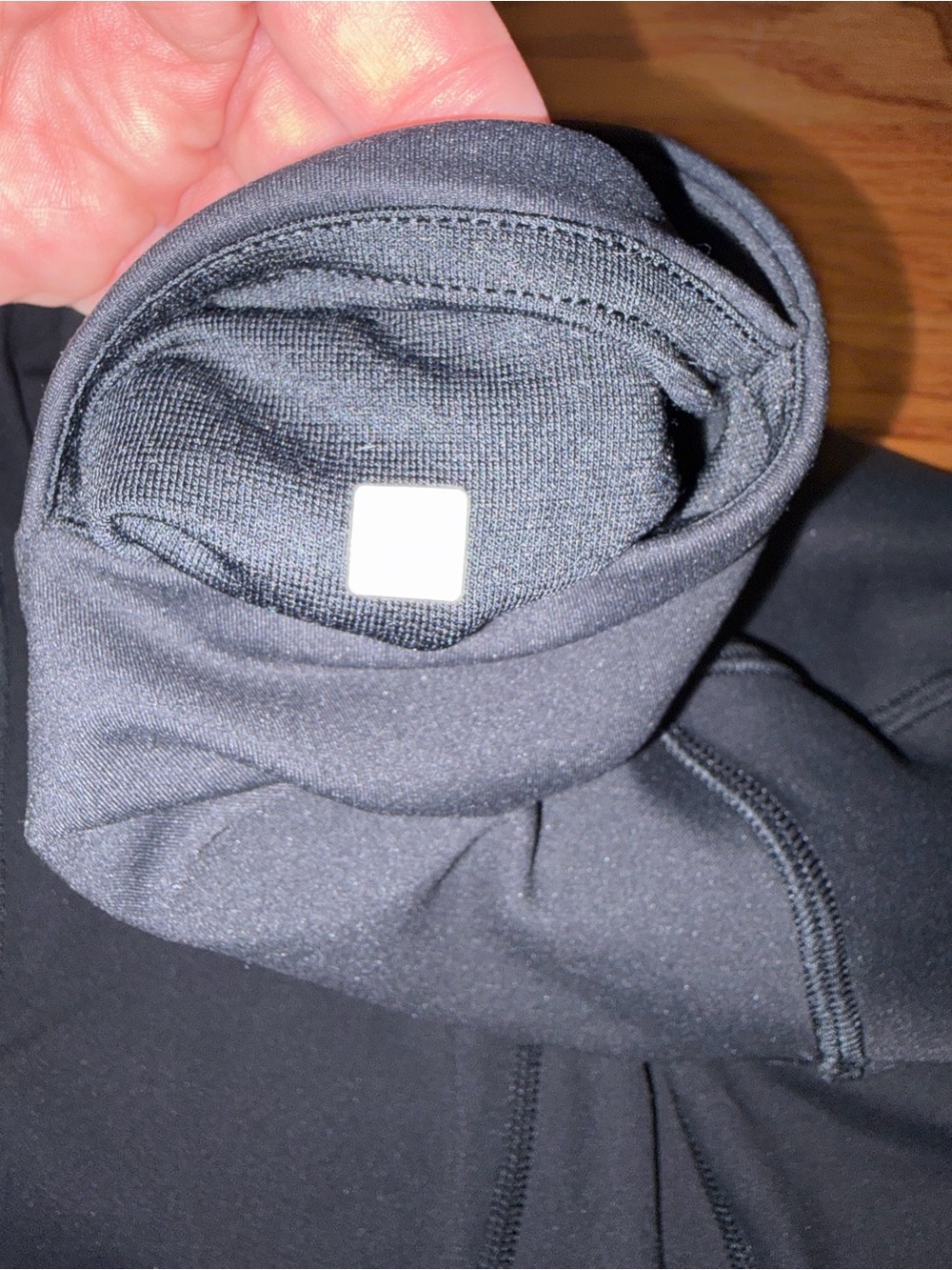 lululemon black Fast and Free with pockets size 8 - Picture 7 of 8